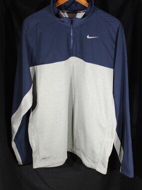 Nike Therma Fit 1/4 Zip Pullover Golf Performance Sweatshirt/Jacket - Size XXL